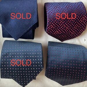 CHARVET Jacquard Silk Tie France French Designer